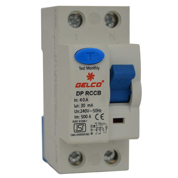 2-Pole RCCB - Gelco Electronics Pvt. Ltd.